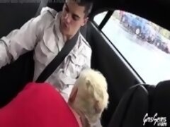 French Short Haired Milf Gets Picked Up