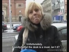 Amoral czech GILF Jitka - POV sex video