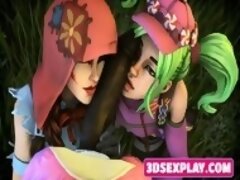 Animated Cute Characters with Cool Body Fucked Sex Compilation