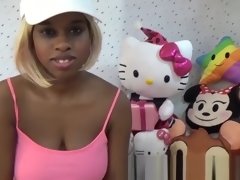 Sneaking Into My Black Girlfriends Room For First Time Sex Rough Fuck Her