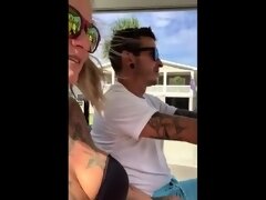 Tattooed Couple Enjoys Hardcore Raw Sex Outdoors Together