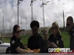 The MILF patrol will fuck hard with this black criminal after arrest him.