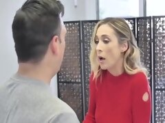 Jasmin Luv And Aiden Ashley In Milf Masturbates While Watching Fuck