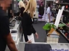 White bf first time Hot Milf Banged At The PawnSHop