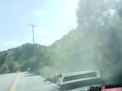Stranded Teen Spencer Bradley On Highway Fucked Outdoor