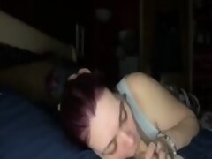 Super cute wife treats me with an awesome blowjob