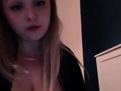bedtime ritual with busty blonde not mom