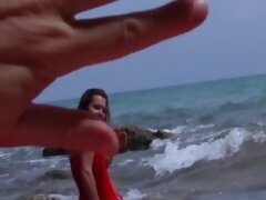 Double Penetration At The Beach With Horny French Pornstar With Shannya Tweens