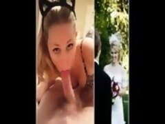 Brides dressed, undressed and fucked compilation
