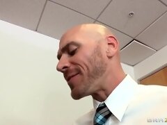 Johnny Sins, Johnny Castle And Brandi Love - Amazing Make Up Sex With Bossy Bith Part 1 Of 2