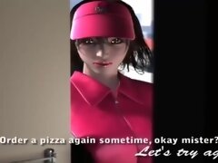 Pizza Takeout Obscenity - 3D Cartoon Sex Video