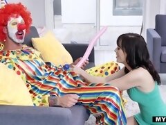 Creeper Clown Pounds Milf With Alana Cruise