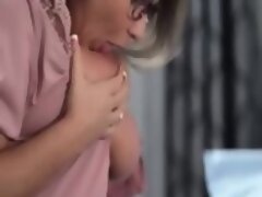 American with big boobs fucked