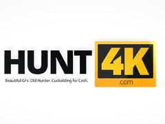 HUNT4K. Smart hunter manages to fuck friends new dazzling GF