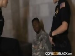 Black soldier is trading hardcore sex for freedom!